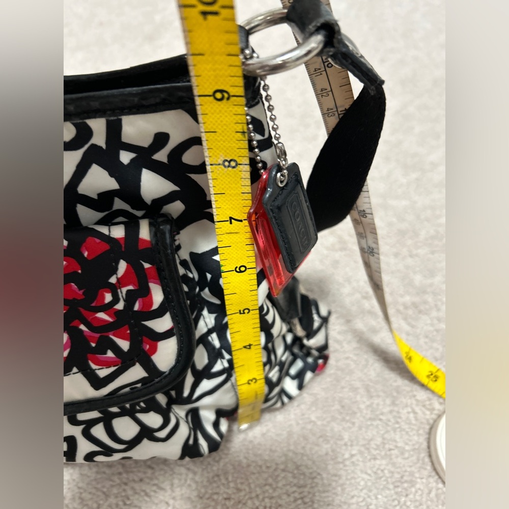 Coach Kyra Poppy Medium Crossbody Purse - Floral / Daisy - Picture 7 of 9